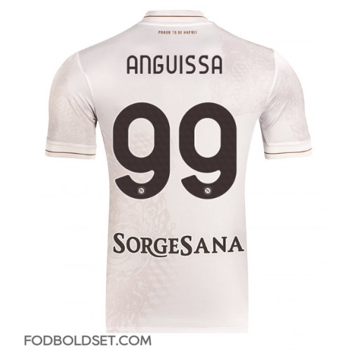 SSC Napoli Frank Anguissa #99 Udebanetrøje 2025-26 Kortærmet